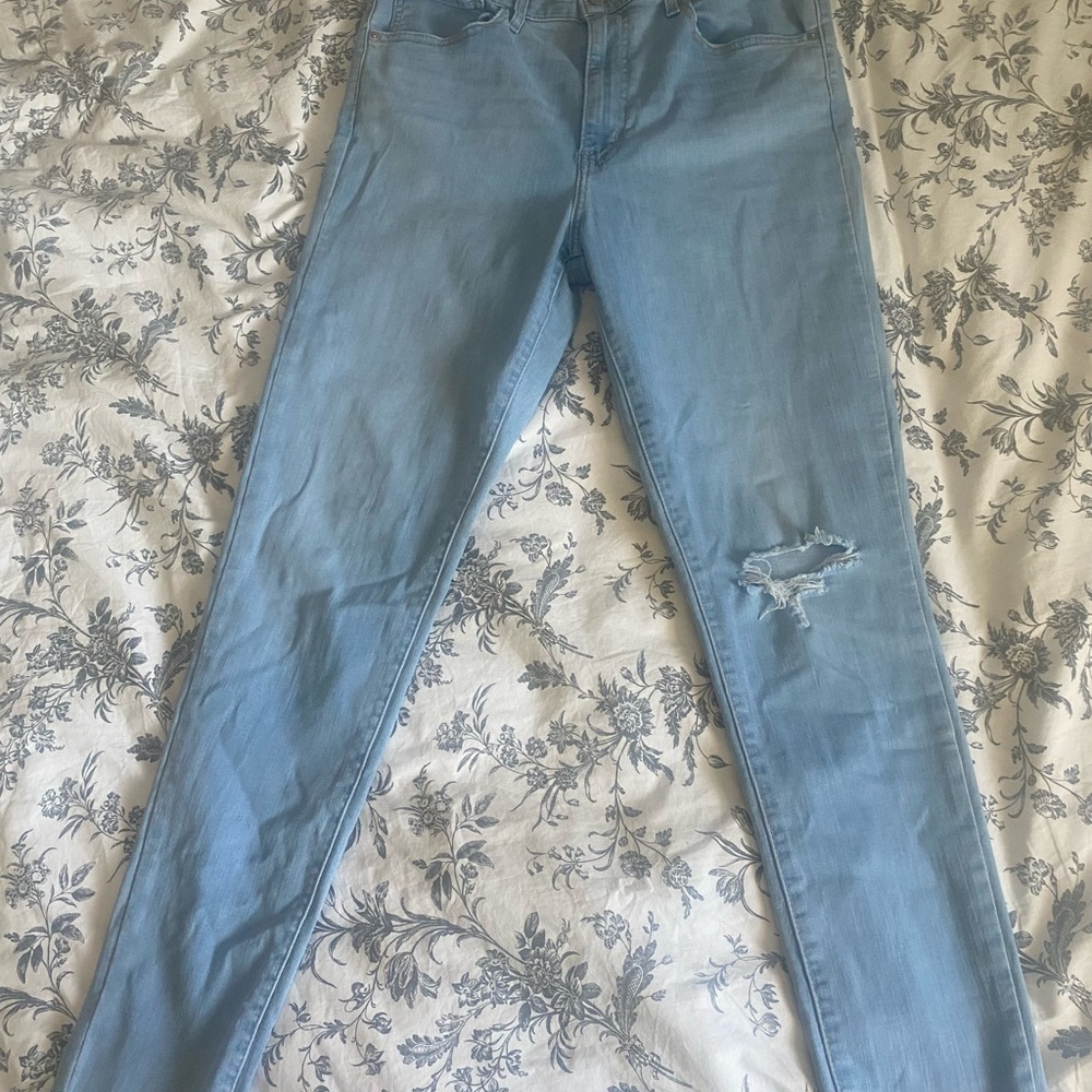 Levi's Light Blue Skinny Jeans